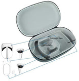 Oculus Quest 2 All-In-One VR Headset 128GB Bundle with Mytrix Head Strap, Carrying Case, Earphone, Link Cable (3M), Grip & Lens Cover - Used Like New