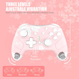 Mytrix Pro Controller Sakura Cherry Blossom Pink for Nintendo Switch - Used Like New