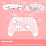 Mytrix Pro Controller Sakura Cherry Blossom Pink for Nintendo Switch - Used Like New