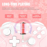 Mytrix Pro Controller Sakura Cherry Blossom Pink for Nintendo Switch - Used Like New