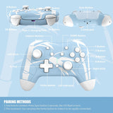 Mytrix Pro Controller Blue Bamboo for Nintendo Switch - Used Like New