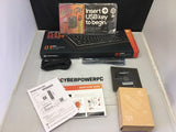 CyberPowerPC Gaming Desktop, AMD Ryzen 5, RTX 3060, 16GB RAM, 500GB SSD+1TB HDD, Keyboard&Mouse, Win 10 - Open Box