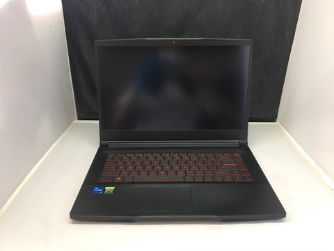 MSI Gaming Laptop GF63 Thin 15.6" 144Hz , Intel i5-11400H, RTX 3050, 16GB RAM, 1TB SSD, Win 11 - Open Box