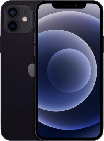 Apple iPhone 12, 128GB, Black - Fully Unlocked (Refurbished)