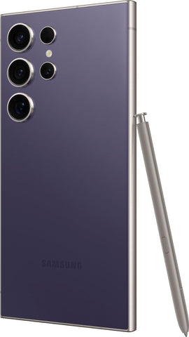 SAMSUNG Galaxy S24 Ultra 5G Factory Unlocked 256GB - Titanium Violet (Renewed)
