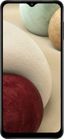 Samsung Galaxy A12 32 GB 6.5 inch HD+, Quad Camera, 5000mAh Battery, Global 4G Volte (AT&T Unlocked for T-Mobile, Verizon, Metro) A125U, Black - Refurbished