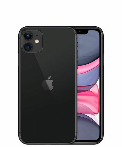 Apple iPhone 11 - 64GB Fully Unlocked - Black(Refurbished)