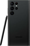 SAMSUNG Galaxy S22 Ultra 5G, US Version, 128GB, Phantom Black - Unlocked (Refurbished)