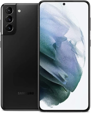 Samsung Galaxy S21+ 5G, US Version, 128GB, Phantom Black, 1 Yr Manufacture Warranty - Unlocked (Renewed)