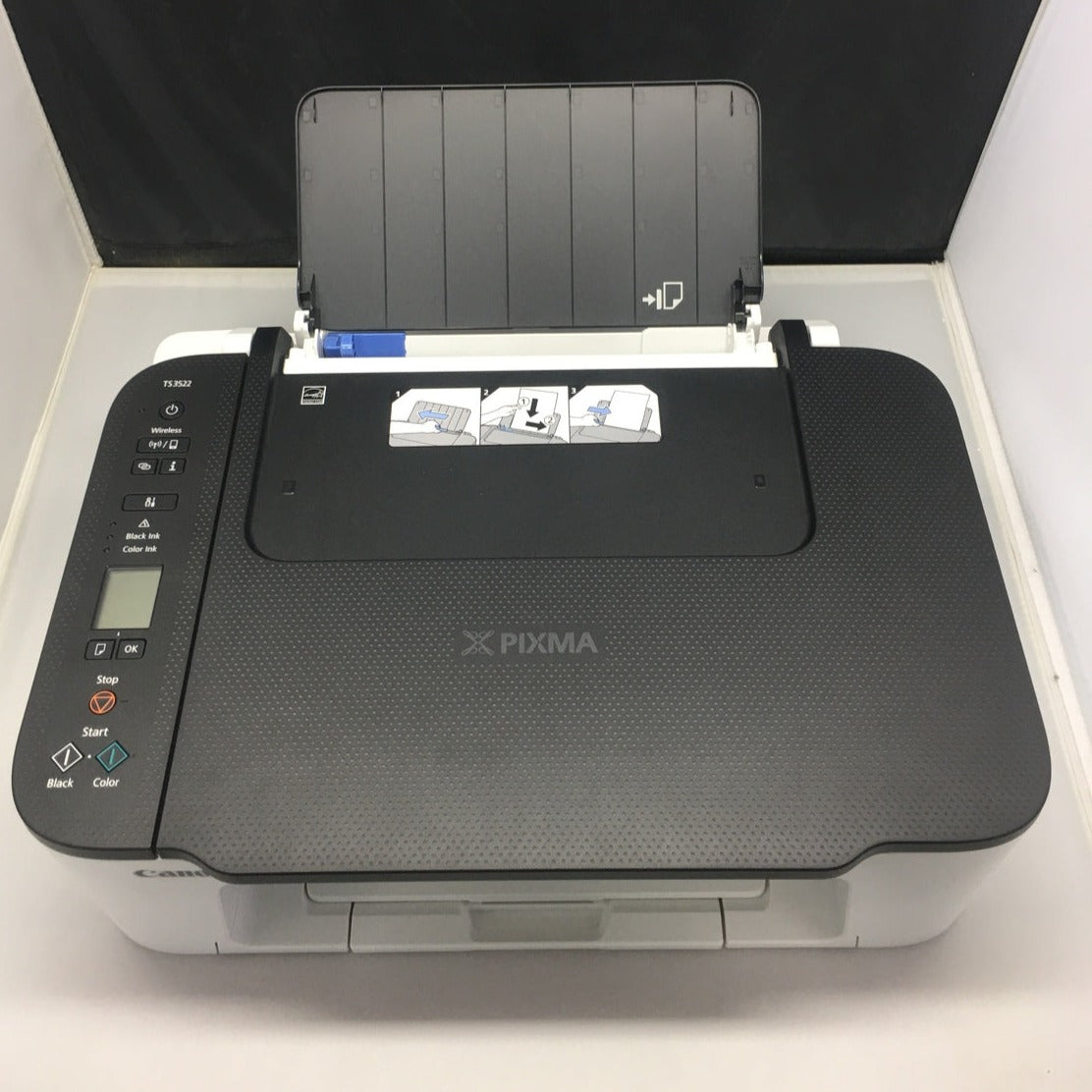 Canon PIXMA TS3522 Wireless AIO Printer w/ Glossy Photo Paper 50